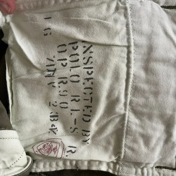 Polo Ralph Lauren Slim Fit Canvas Cargo Pants | Olive Green | Size 30x32 - Picture 5 of 10